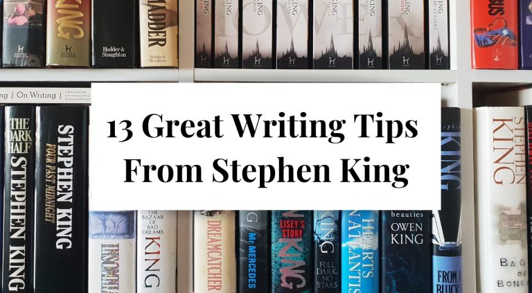 Stephen King writing tips from On Writing