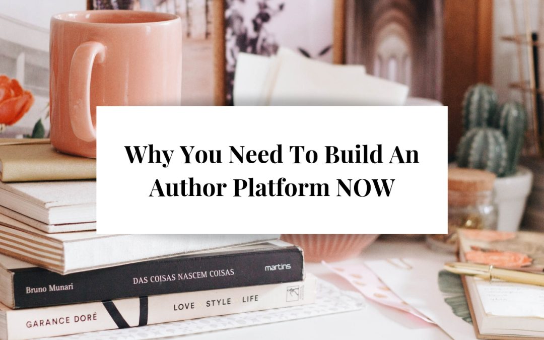 Why You Need To Build An Author Platform Now