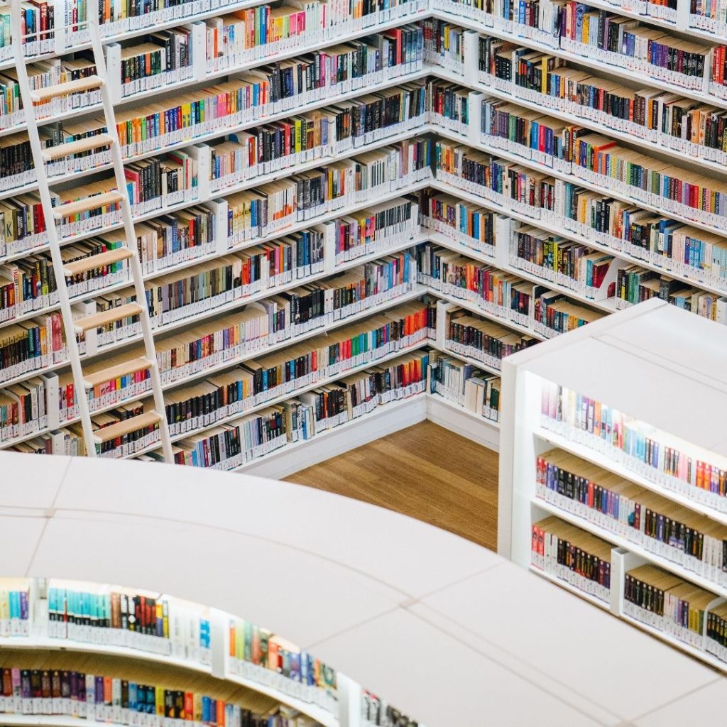 Image of a library before getting published keep your eye on the market