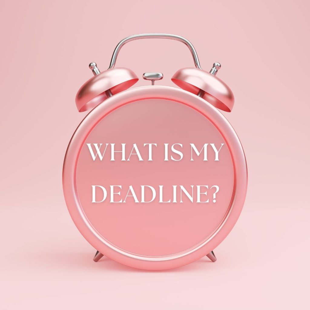 an essential question to ask before hiring a copywriter is what's my deadline?