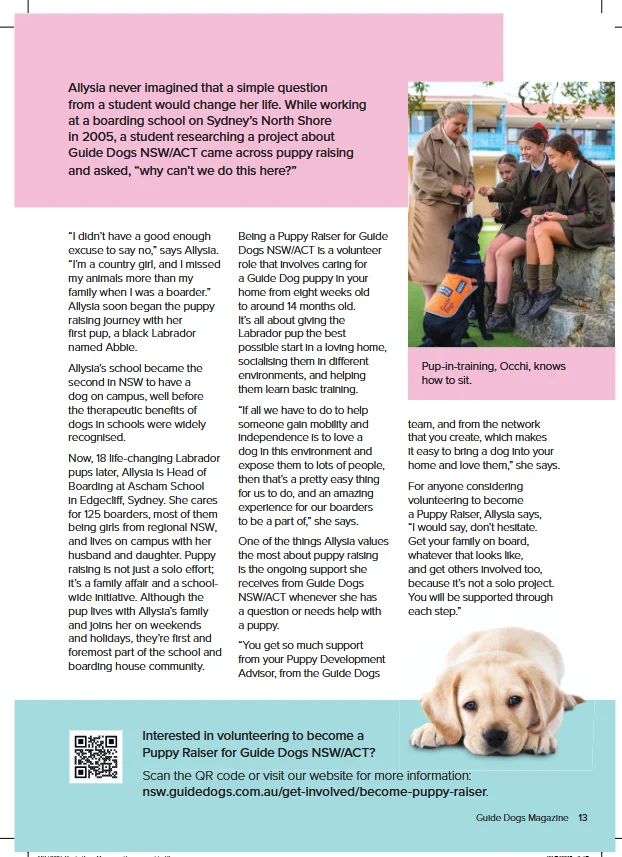 Allysia-Guide-Dogs-Puppy