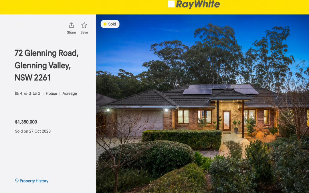 Real Estate Copywriting for Ray White