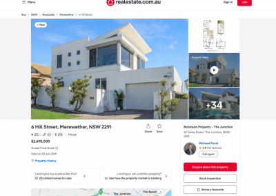 Real Estate Copywriting for Robinson Property
