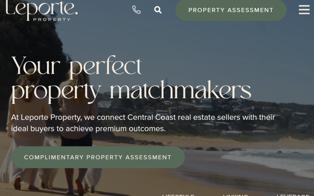 SEO Website Copywriting for Leporte Property