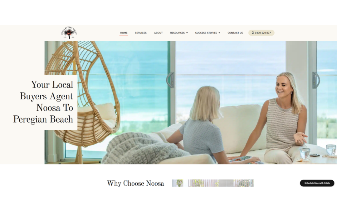 SEO Website Copywriting for Noosa Buyers Agent